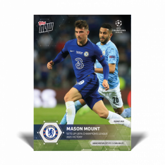 Fotbalová kartička Topps Now UCL 79 Mason Mount Chelsea FC
