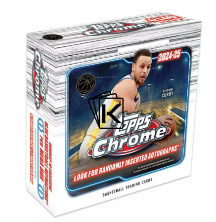2024-25 Topps Chrome Basketball Mega Box