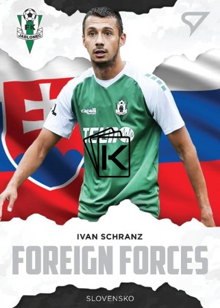 fotbalová kartička SportZoo 2020-21 Fortuna Liga Foreign Forces 22 Ivan Schranz FK Jablonec