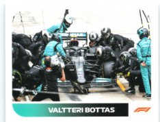 samolepka 2021 Topps Formule 1 25 Valtteri Bottas Mercedes