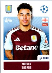 2024-25 Topps Champions League 75 Morgan Rodgers (Aston Villa)