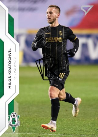 fotbalová kartička SportZoo 2020-21 Fortuna Liga Serie 2 řadová karta 304 Miloš Kratochvíl FK Jablonec
