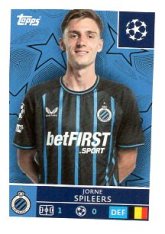 2025-26 Topps Champions League  Club Brugge 486 Jorne Spileers - Master