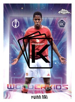 fotbalová kartička 2024-25 Topps Chrome Wonderkids 3 - Chido Obi