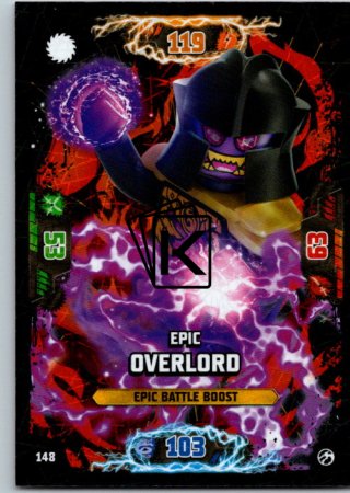 Lego Ninjago Trading Card EPIC Action 148 Overlord