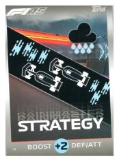 2025 Topps Turbo Attax F1 Strategy Card 1 Rainmaster