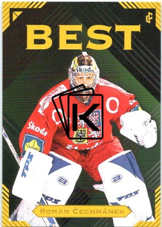 Legendary Cards Simply The Best 29 Roman Čechmánek 2006 Česká Republika MS  v Praze