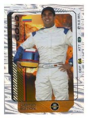 2025 Topps Turbo Attax F1 Limited Edition Gold LE22 Juan Pablo Montoya