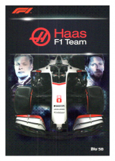 2020 Topps Formule 1 Turbo Attax 58 Team Card Haas F1