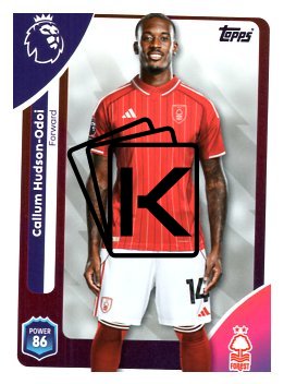 fotbalová kartička 2025-26 Topps  Premier League 246 Callum Hudson-Odoi (Nottingham Forest)