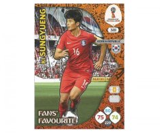 Fotbalová kartička Panini Adrenalynl XL World Cup Russia 2018 Fans Favourite 381 Ki Sungyueng