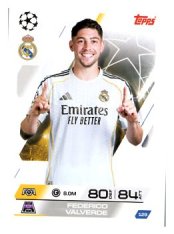 fotbalová kartička 2025-26 Topps Match Attax UCC 129 Federico Valverde (Real Madrid CF)