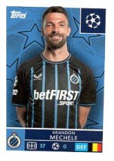 2025-26 Topps Champions League  Club Brugge 484 Brandon Mechele
