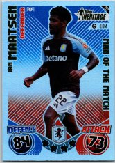 Fotbalová kartička 2024-25 Topps Match Attax EXTRA UEFA Club Competitions Topps Heritage - Man of the Match 272 Ian Maatsen (Aston Villa)