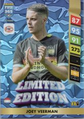 Limitovaná kartička Panini FIFA 365 2025 Adrenalyn XL Joey Veerman PSV