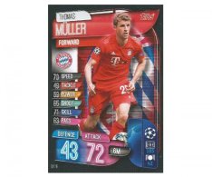 Fotbalová kartička 2019-2020  Topps Champions League Match Attax -  FC Bayern Munchen - Thomas Muller 16