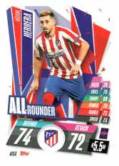 fotbalová kartička Topps Match Attax Champions League 2020-21 ATL3 Héctor Herrera All Rounder Atletico Madrid