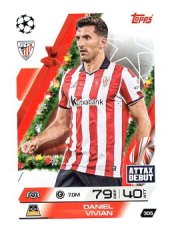 fotbalová kartička 2025-26 Topps Match Attax UCC Winter Collection Athletic Club 305 Daniel Vivian