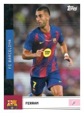 fotbalová kartička 2025-26 Topps Team set FC Barcelona First Team 15 Ferran Torres