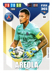 Fotbalová kartička Panini Adrenalyn XL FIFA 365 - 2020 Team Mate 160 Alphonse Areola PSG