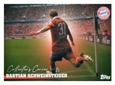 fotbalová kartička 2025-26 Topps Team set FC Bayern Munchen Collectors Corner CC-4 Bastian Schweinsteiger