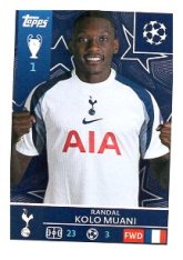 2025-26 Topps Champions League  Tottenham Hotspur 448 Randal Kolo Muani