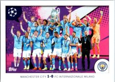 2024-25 Topps Champions League Memories That Stick 391 Manchester City 2023