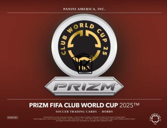2025 Panini Prizm FIFA World Club Cup Mega Box