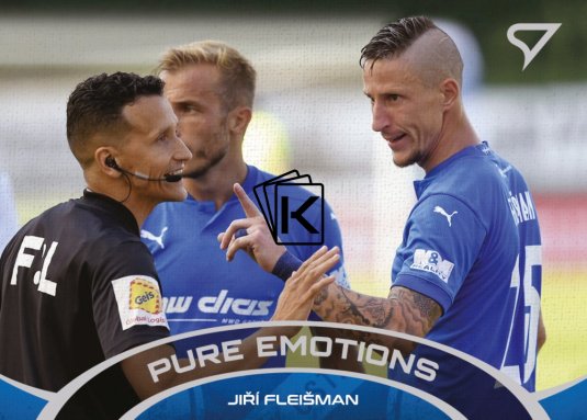 fotbalová kartička 2021-22 SportZoo Fortuna Liga Serie 2 Pure Emotions PE-06 Jiří Fleišman FC Baník Ostrava