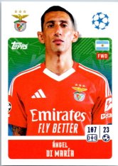 2024-25 Topps Champions League 354 Ángel Di María (SL Benfica)