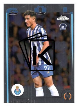 fotbalová kartička 2024-25 Topps Chrome 117 Deniz Gül, FC Porto RC