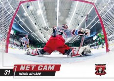 hokejová kartička 2021-22 SportZoo Tipsport Extraliga Serie 2 Net Cam NC-06 Henri Kiviaho HC Mountfield Hradec Králové