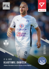 fotbalová kartička 2023-24 SportZoo Fortuna Liga Live L-08 Tomáš Rigo FC Baník Ostrava
