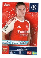 2025-26 Topps Champions League Arsenal FC 67 Viktor Gyökeres