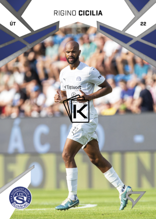 Fotbalová kartička 2024-25 SportZoo Chance Liga Serie 1 1. FC Slovácko Rigino Cecilia 71
