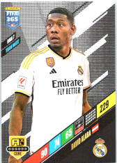 fotbalová karta Panini FIFA 365 2024 Adrenalyn RMA7 David Alaba Real Madrid CF Team Mate