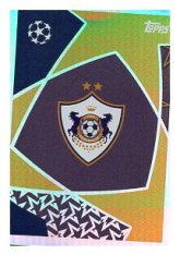 2025-26 Topps Champions League  Qarabağ FK 540 Club Badge