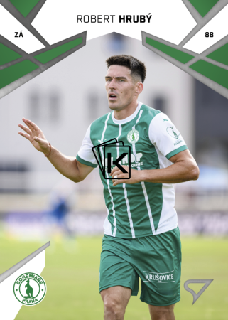 Fotbalová kartička 2024-25 SportZoo Chance Liga Serie 1 Bohemians Praha Robert Hrubý 150