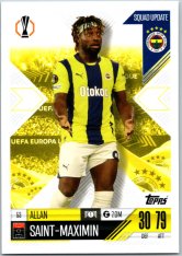 Fotbalová kartička 2024-25 Topps Match Attax EXTRA UEFA Club Competitions Squad Update 53.  Allan Saint-Maximin (Fenerbahçe SK)