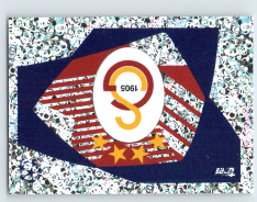 2023-24 Topps Champions League samolepka Logo Galatasaray Istanbul