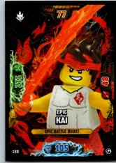 Lego Ninjago Trading Card EPIC 138 Kai