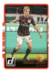 2016-17 Panini Donruss Soccer 4 Keisuke Honda - AC Milan