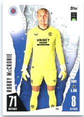 Fotbalová kartička 2023-24 Topps Match Attax UEFA Club Competitions 380	Robby McCrorie Rangers FC