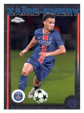 fotbalová kartička 2024-25 Topps Chrome 197 Warren Zaïre-Emery, Paris Saint-Germain