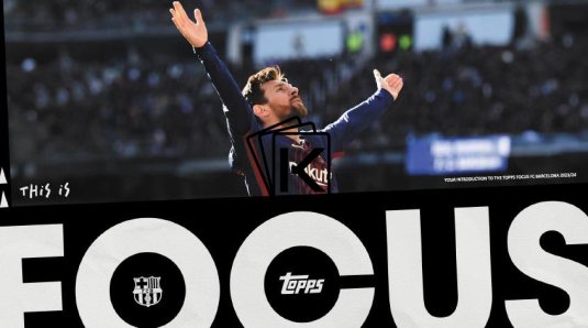 2023-24 Topps FC Barcelona Focus Hobby Box