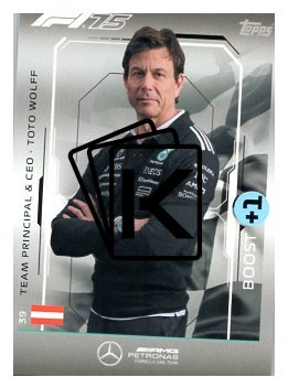 2025 Topps Turbo Attax F1 Mercedes AMG  39 Toto Wolff