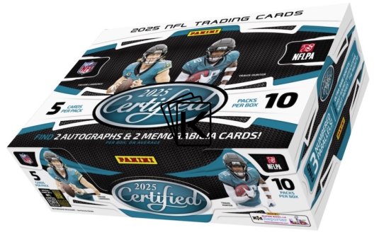 2025 Panini Certified Fotball Hobby Box
