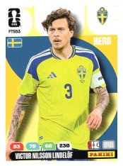 fotbalová kartička World Cup 2026 Adrenalyn XL  FTS53.  Victor Nilsson Lindelöf (Sweden)