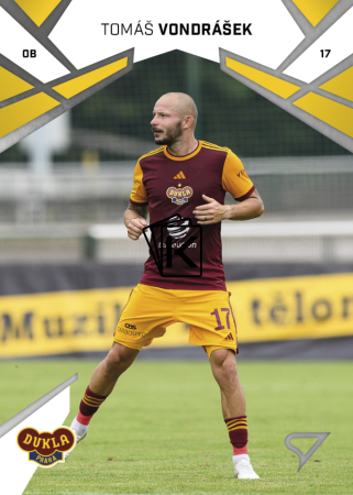 Fotbalová kartička 2024-25 SportZoo Chance Liga Serie 1 FK Dukla Praha Tomáš Vondrášek 184