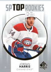 2022-23 Upper Deck SP Authentic SP Top Rookies TR-16 Jordan Harris - Montreal Canadiens